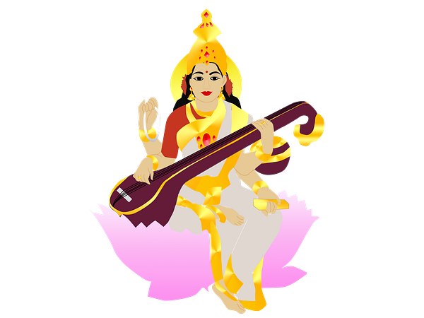 Goddess Saraswati designs, themes, templates and downloadable graphic ...