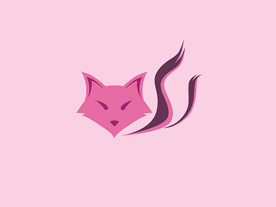 Vogue Vixen Logo adobe illustrator art design illustration logo logo design pink vixen vogue