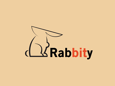 Rabbity branding design flat graphic design illustration logo minimal ui web web ui