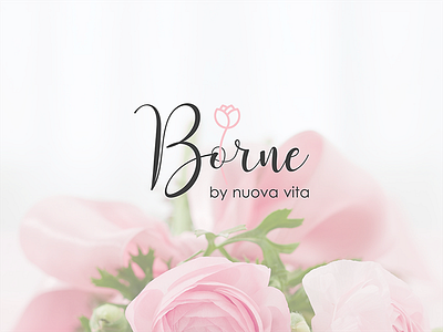 Borne by Nuova Vita branding design graphic design icon illustrator logo logomark typography vector