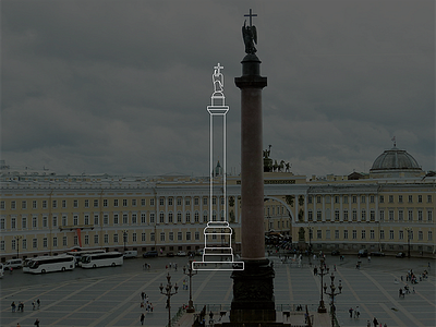 Alexandr Column St. Petersburg