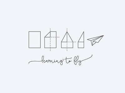 Day 26/50 #dailylogochallenge Paper Airplane logo