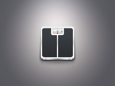 Scale Icon app apple block christmas design diet gray hd icon ios photoshop scale sport texture ui weight