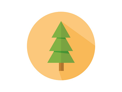 Spruce art design flat graphicdesign icon illustration logo spruce tree vector