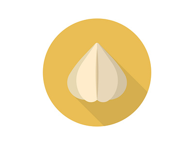 Garlic art design flat garlic graphicdesign icon illustration logo vector vegetables