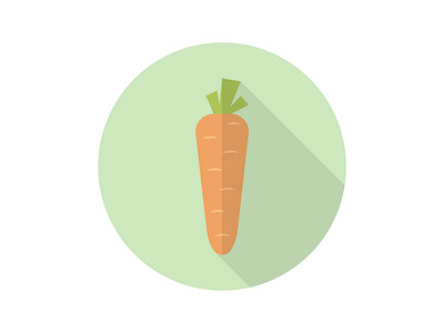 Carrot Vector art carrot design flat graphicdesign icon illustration logo vector vegetables