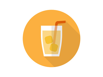 Orange Drink art citrus design drink flat fruit graphicdesign icon illustration juice lemonade logo orange sweet vector
