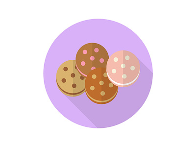 Biscuits art biscuit celebration design dessert easter festive flat food graphicdesign icon illustration logo sweet vector