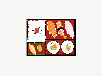 Hello, here's your bento illustration