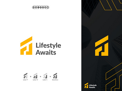 Home Lifestyle Logo Design education logo home lifestyle real estate vector