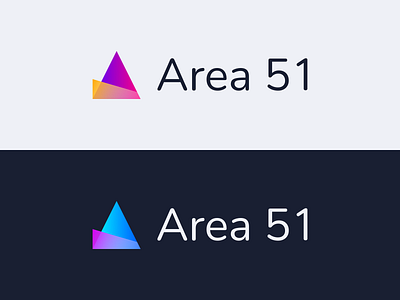 Area 51's "Delta" logo branding icon logo vector