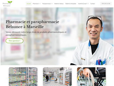 Pharmacie css html js wordpress