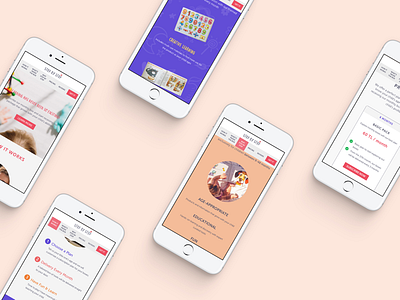 Responsive Design for Age-appropriate Educational Box Brand