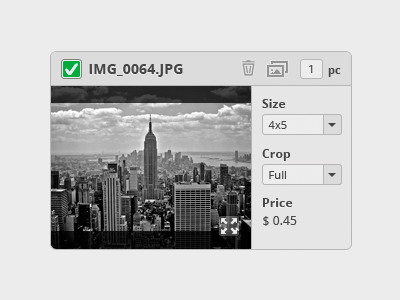 Edit Photo application delete duplicate gif animation green jpg new york photo ui