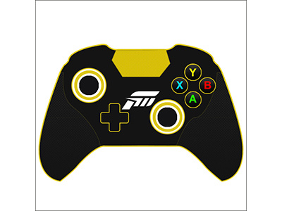 Control Xbox One Forza Horizon 3 3 art black control custon forza gamer player xbox yellow