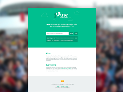 Jvine app flat java minimal vine webapp