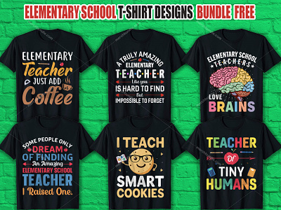 Elementary School T Shirt Design Free Download