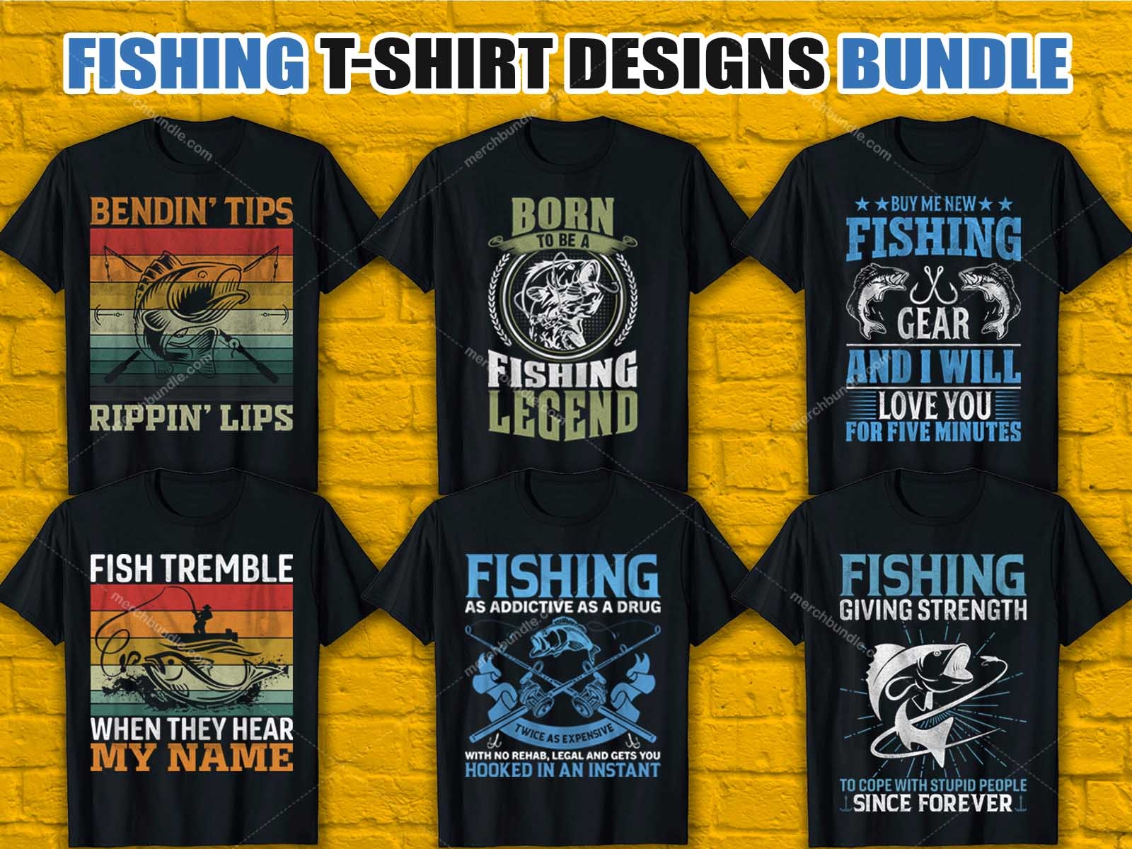 Fishing T-Shirt Design Bundle by Shohagh Hossen on Dribbble