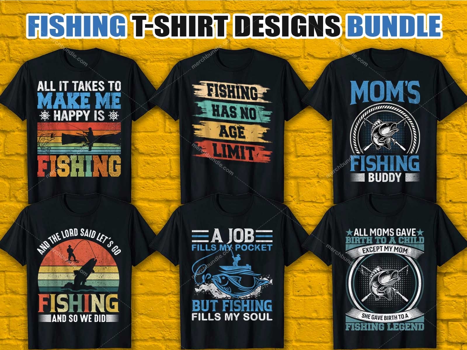bestemt bur Frastødende Fishing T-Shirt Design Bundle by Shohagh Hossen on Dribbble