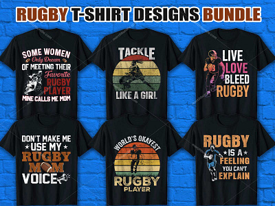 Rugby T-Shirt Design Bundle illustration merch by amazon rugb shirt design rugbe shirt t shirt t shirt art t shirt design t shirt design free t shirt design ideas t shirt design vector t shirt designer t shirt maker