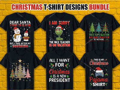 Christmas T-Shirt Bundle , 20 Designs ,On sell Designs, Big Sell