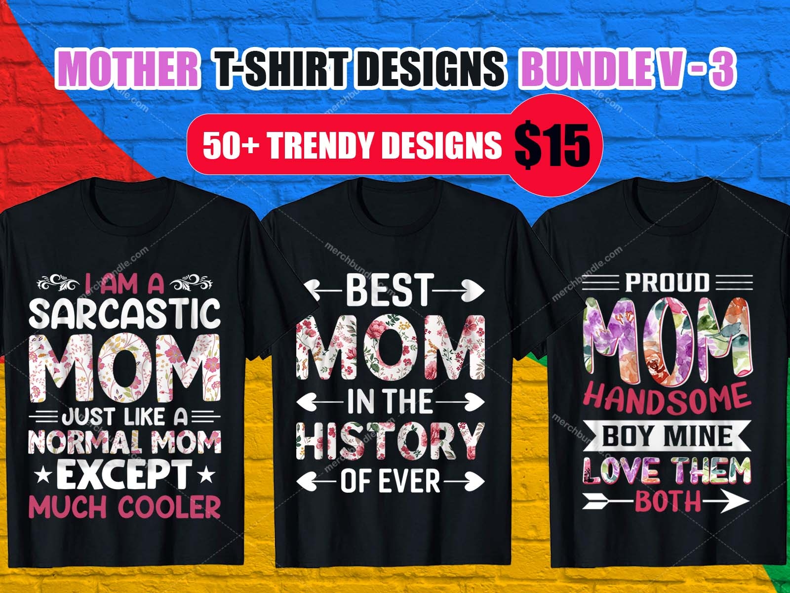 Mother Day T-Shirt Design Bundle by Shohagh Hossen on Dribbble