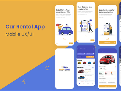 Car Rental App - Mobile Design