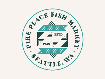 Pike Place Fish Market Badge