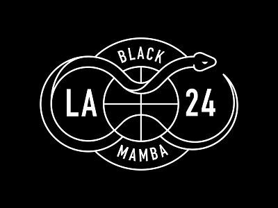 kobe bryant black mamba logo