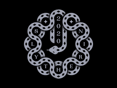 Slytherin animal badge harry potter logo patch pattern slytherin snake stars texture typography