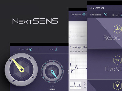 Nextsence app design