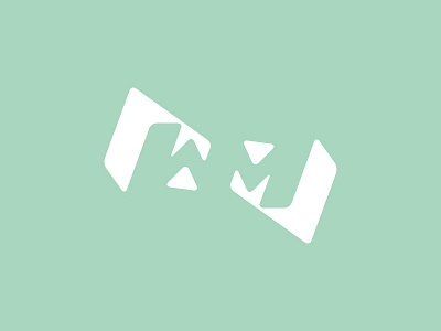 WM green icon logo m w