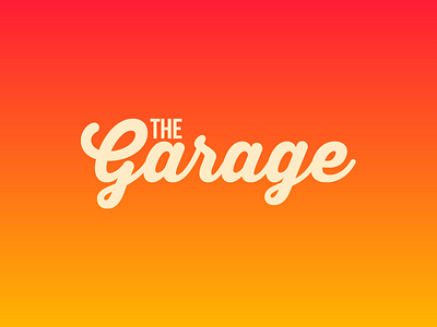 The Garage ambient band color fun garage icon logo orange thirsty yellow