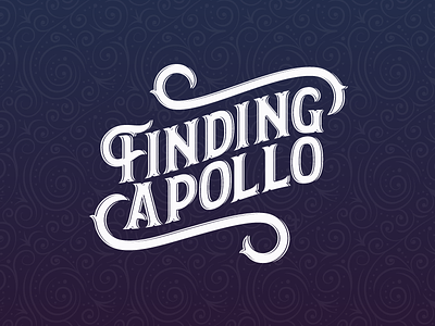 Finding Apollo band cebu lettering rock typo universe