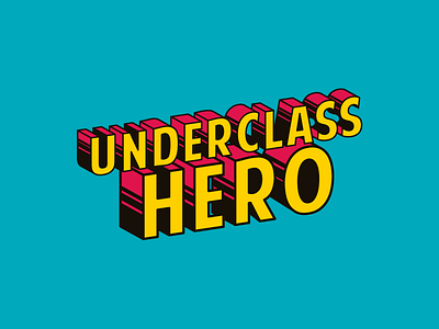 Underclass Hero band cartoon cebu comic core easy logo pop