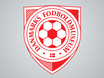 Danmarks Fodboldmuseum denmark football logo museum soccer