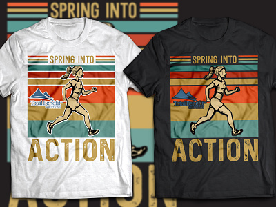 apring to action t-shirt