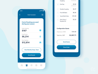 Solar Pool Heating app