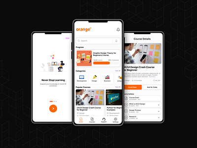 Orange Educational App