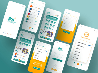 [REDESIGN] MOBILE APP android art bank figma graphic design human indonesia inspiring ios lampung mobile mobileapp money service technology ui