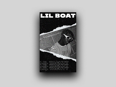 LIL YACHTY - POSTER graphic design illustration