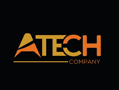 A TECH COMPANY a company a tech illustration logo v
