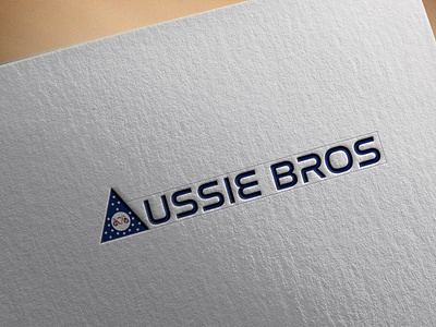 "Aussie Bros"  logo design