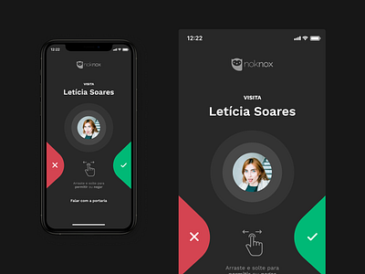 Noknox – Mobile App apartament app design mobileapp realestate swipefeature ui