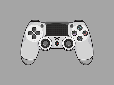 PS4 art colors controller design icon illustration playstation 4 ps4 videogame