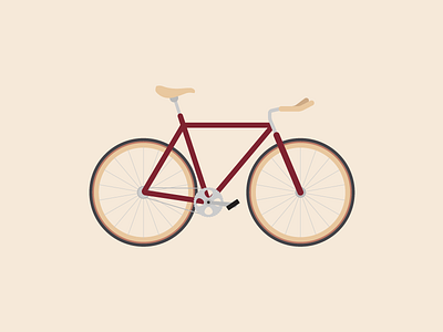 Bicycle bicycle bike icon illustration