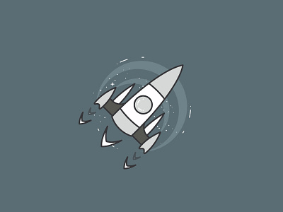 Spaceship icon space spaceship ui