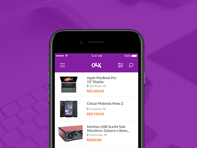 OLX app mobile olx redesign sales ui ux