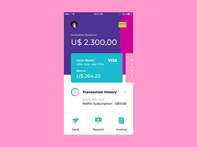 Finance App concept design finance financeapp icon ui ux