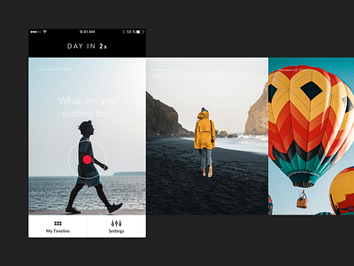 DAY IN 2s concept design figma mobileapp ui ux